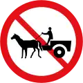 Oman: No animal-drawn vehicles
