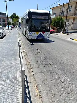 Yutong bus in Efkarpia, Thessaloniki
