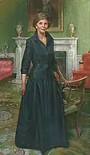Official White House portrait of Laura Bush