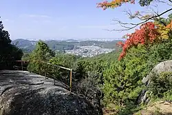 view from the castle