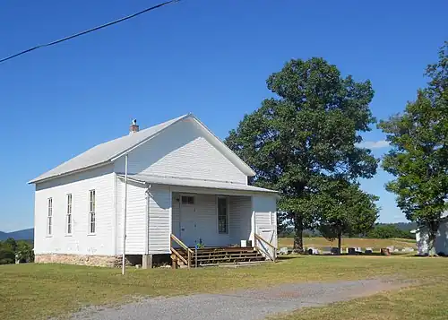The old Brethren Church in Amaranth