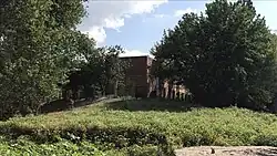 Abandoned power station by the river