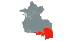 Location of Old Road