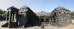 Old Temple of the River Krishna facing the Wai Valley