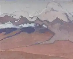 On the Way to Shelkar Dzong, 1928