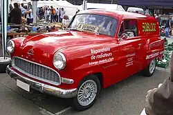 Olympia Rekord based panel van (1956)