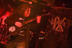 Ossian on stage in 2015