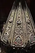 Reliquary of the head of San Galgano (detail)