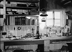 Port Lockroy, laboratory in Bransfield House, Jan 1945