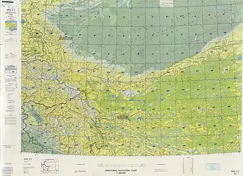 From the Operational Navigation Chart; map including Yarkant (labeled as SHACHE (SO-CH'E)) (DMA, 1980)[c]