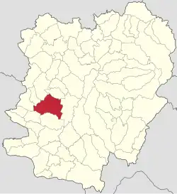 Location in Caraș-Severin County