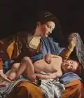 Orazio Gentileschi, Madonna with Child