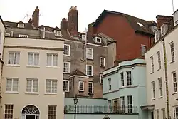 Number 10 and attached railings