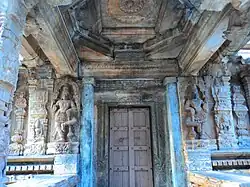 South entrance porch to Vaidyeshwara Temple