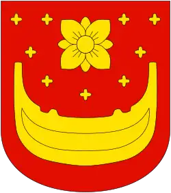 Coat of arms of Os Municipality (1949-2019)