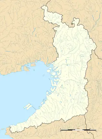 KIX/RJBB is located in Osaka Prefecture