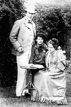 Constance, Cyril and Oscar, 1892