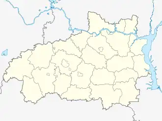 Gavrilov Posad is located in Ivanovo Oblast