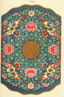 Plate 86 from the same book. The Shou pattern can be seen.