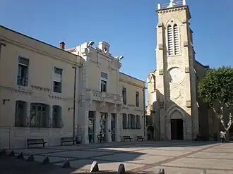 The church of the Transfiguration-du-Seigneur and Saint-Sixte II