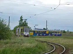 Konstal805Na and DuewagGT8 in 2008