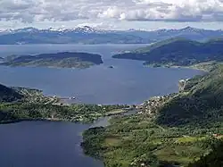 View of the village (looking south)