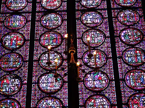 Scenes from Ezekiel and Job (south wall, bay 4)