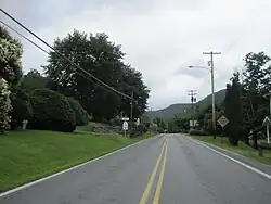 PA 120 eastbound in Sinnemahoning
