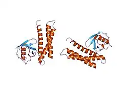 1yd8: COMPLEX OF HUMAN GGA3 GAT DOMAIN AND UBIQUITIN