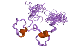 2d9n: Solution structure of CCCH type zinc-finger domain 2 in Cleavage and polyadenylation specificity factor