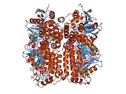 2dub: ENOYL-COA HYDRATASE COMPLEXED WITH OCTANOYL-COA