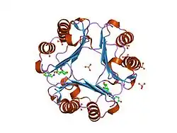 2ooh: Crystal Structure of MIF bound to a Novel Inhibitor, OXIM-11