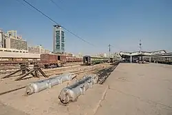 Station yards with the MCB Tower