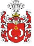 Arms of the Krall family ennobled in 1768