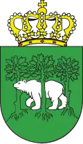 The coat of arms of Chełm, Poland