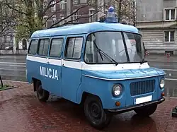 ZSD Nysa 522 Citizens' Militia van