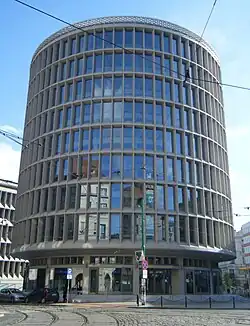 Okrąglak Department Store in Poznań (by Marek Leykam, 1948–54)