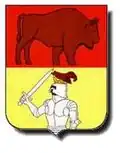 Coat of arms of Gmina Kuźnica