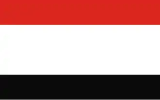 Flag of the Kuyavian–Pomeranian Voivodeship, Poland , (1/4 field)