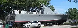 PTF-3, a Nasty-class patrol boat at Deland, Florida