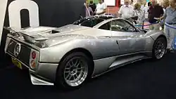 Zonda C12-S, rear view