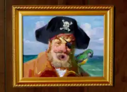 Painty the Pirate, singing "ohhhh"