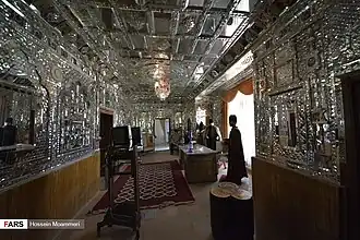 Mirror House featuring ayeneh-kari