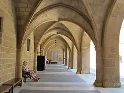 Arcades at the courtyard