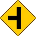 P-14 Side road on the left