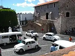 Guerrero Square corner and Santisima Trinidad Church