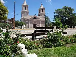 The central part of Santa Rosa de Calchines
