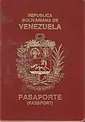 Venezuelan passport prior to that of the Andean community.