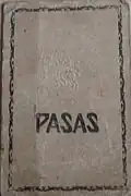 Lithuanian passport issued in 1940