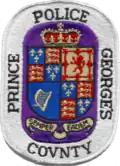 Patch of the Prince George's County Police Department